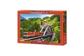 Puslespil - Selecta Play Castorland Jigsaw Puzzle Train on the Bridge 500pcs. 2D Puslespil - B-52462