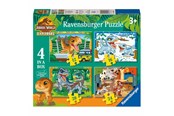 Puslespil - Ravensburger Jigsaw Puzzle Jurassic World Explorers - 4 Puzzles Floor - 120040279
