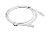 Netværkskabel - Lanberg patch cable - 2 m - grey RAL 7035 - Grå - 2m - PCU6-10CC-0200-S