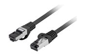 Netværkskabel - Lanberg patch cable - 1.5 m - black - Sort - 1m - PCF8-10CU-0150-BK