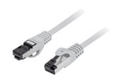 Netværkskabel - Lanberg patch cable - 1.5 m - grey - Grå - 1m - PCF8-10CU-0150-S