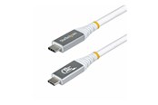 USB kabel - StarTech.com - USB-C cable - 24 pin USB-C to 24 pin USB-C - 151.33 cm - CC150CM80GUSB4CABLEW