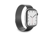 Smartwatch - Tilbehør - CASE&ME SBS rem til Apple Watch® - 42/44/45 mm - Mørkegrå - CMAWATCHB44MDG