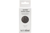 Kreativitet & Hobbyartikler - Creativ Company - Speckled Ceramic Glaze 999-1060 C Opaque Tutto Nero - 60ml - 789759