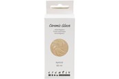 Kreativitet & Hobbyartikler - Creativ Company - Ceramic Glaze 984-1101 C Opaque Apricot - 60ml - 789710