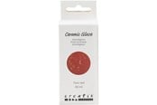 Kreativitet & Hobbyartikler - Creativ Company - Ceramic Glaze 984-1101 C Opaque Toro Red - 60ml - 789704