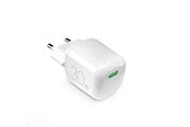 Mobil - Adaptere & Opladere - Puro PURO vægoplader MiniPro 30W USB-C - GaN-teknologi - PUFCMTCUSBC30WGWHI