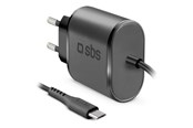 Mobil - Adaptere & Opladere - SBS 2100 mAh oplader - 2.1A - Sort - TETRMICRO21AFAST