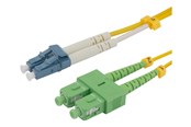 Netværkskabel - Deltaco patch cable - 2 m - yellow - Gul - 2m - LCSC-2-DUA