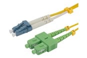Netværkskabel - Deltaco patch cable - 0.5 m - yellow - Gul - 0.5m - LCSC-05-DUA