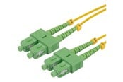 Netværkskabel - Deltaco network cable - 0.5 m - yellow - Gul - 0.5m - SCSC-05-DAA