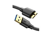 USB kabel - UGREEN US130 10841 USB-A 3.0 - micro USB-B cable 1m - black - 10841