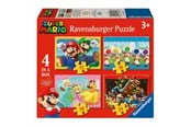 Puslespil - Ravensburger 4-in-1 Super Mario Puzzle Floor - 120041078