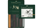 Skrive- og Tegneværktøjer - Faber-Castell Pitt charcoal sæt 24 ass NY - 112978