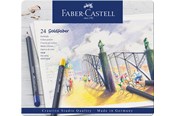 Skrive- og Tegneværktøjer - Faber-Castell Goldfaber Perm. Tin 24 ass - 114724