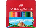 Skrive- og Tegneværktøjer - Faber-Castell Colour pencils hexagonal tin 24x window - 115824