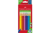 Skrive- og Tegneværktøjer - Faber-Castell Trekantet jumbo 20 ass + spidser - 116520