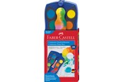 Skrive- og Tegneværktøjer - Faber-Castell Connector paint box 24 colours blue - 125020