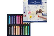 Skrive- og Tegneværktøjer - Faber-Castell Soft pastel Kridt, æske/24 ass. - 128324