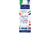 Skrive- og Tegneværktøjer - Faber-Castell Goldfaber Aqua Dual marker Seaside 6 ass - 164519