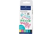 Skrive- og Tegneværktøjer - Faber-Castell Pitt artist pen handlettering 6 pastel - 267116