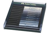 Skrive- og Tegneværktøjer - Faber-Castell Pitt artist grå toner 12 ass i gaveæske - 267423