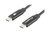 USB kabel - Lanberg - USB-C cable - 24 pin USB-C to 24 pin USB-C - 50 cm - CA-CMCM-40CU-0005-BK