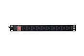 Strømkabel (ekstern) - Gembird EnerGenie EG-PDU-10C132C19 - power distribution unit - 16A - 3500 Watt - EG-PDU-10C132C19