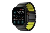 Smartwatch - Tilbehør - Nomad Stratos Band - 49mm | Black Titanium | Volt FKM - NM011130858