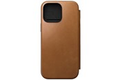 Mobil - Covers & Cases - Nomad Modern Leather Folio - iPhone 16 Pro Max | English Tan-C |  Leather - NM01673385