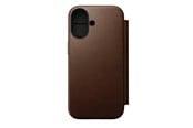Mobil - Covers & Cases - Nomad - Modern Leather Folio - iPhone 17 | Brown |  Leather - NM014209858