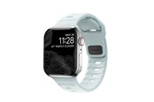 Smartwatch - Tilbehør - Nomad Sport Strap Ice Blue Glow - Apple Watch 42mm/41mm/40mm/38mm - NM01122685