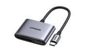 Hukommelseskort - adapter og kortlæser - UGREEN  USB-C | SD/TF + USB | - 80798