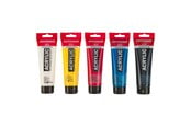 Kreativt Legetøj - Bruynzeel Amsterdam Standard Series Acrylic Paint Primary Set 120ml 5pcs. - 17791905