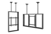 Vægbeslag, AV-Beslag & AV-Møbler - Multibrackets M Pro Series enclosure - for digital signage LCD panel - large universal theft protect - black RAL 9005 - Maks 70 kg - Maks størrelse 75" - 7340234812714