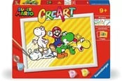 Kreativt Legetøj - Ravensburger CreArt Paint by Numbers - Super Mario - 238880