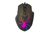 Mus - Tracer GameZone Black Widow - Mus - Optisk - 6 knapper - Sort - TRAMYS47360