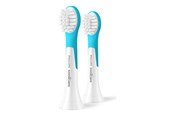 Eltandbørste - Philips Tandbørstehoveder Sonicare For Kids HX6032 - replacement brushhead - white/sea - HX6032/90
