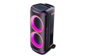 Bærbare & Fest Højtalere - DENVER BPS-470 - Bluetooth Party Speaker with LED light & 2 x 10" woofers - Black - BPS-470