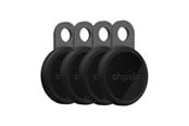 Mobil - Andet Tilbehør - Chipolo LOOP - Charcoal (4-Pack) - RSO.0000007