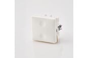 Afbrydermateriel - Foss Europe FESH SWITCH Curveline Afbryder 1 pol 1,0 - Hvid - 104110