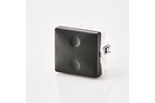 Afbrydermateriel - Foss Europe FESH SWITCH Curveline Afbryder Korr. 1,0 - Koksgrå - 104212