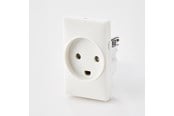 Afbrydermateriel - Foss Europe FESH SWITCH Curveline Stikudtag 1,5 m/j - Hvid - 104101