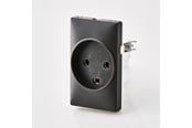 Afbrydermateriel - Foss Europe FESH SWITCH Curveline Stikudtag 1,5 m/j - Koksgrå - 104201