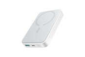 Powerbank - Joyroom Powerbank JR-W020 20W 10000mAh MagSafe + USB-C - USB-C cable 0.25m - white Powerbank - Hvid - 10000 mAh - 6941237166401