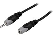 Audio kabel - Deltaco 3.5mm male - 3.5mm female audio extension cable 3 m - MM-161