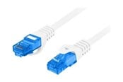 Netværkskabel - Lanberg patch cable - 2 m - white RAL 9010 - Hvid - 2m - PCF6A-10CC-0200-W
