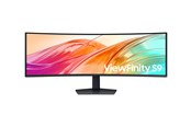 Skærm - 49" Samsung ViewFinity S9 S49F950UAU - 5120x1440 - 120Hz - VA - 90W USB-C - KVM switch - LS49F950UAUXEN