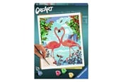 Kreativt Legetøj - Ravensburger CreArt Paint by Numbers - Flamingo Love - 289912