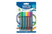 Hobby artikler - Giotto Decor Glitter Glue Confetti 5 pcs BL - 11-545400